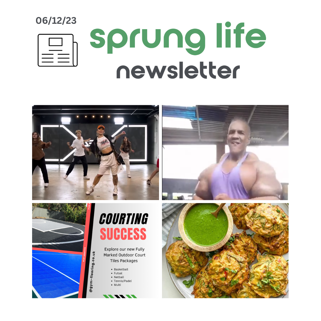 Sprung Life Newsletter - 6th December 2023