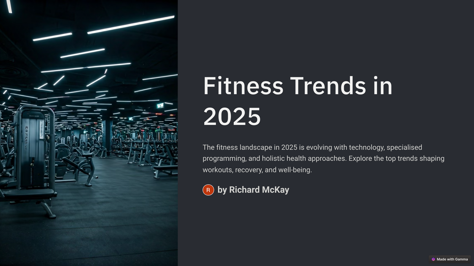 The Trends that will Shape Fitness in 2025