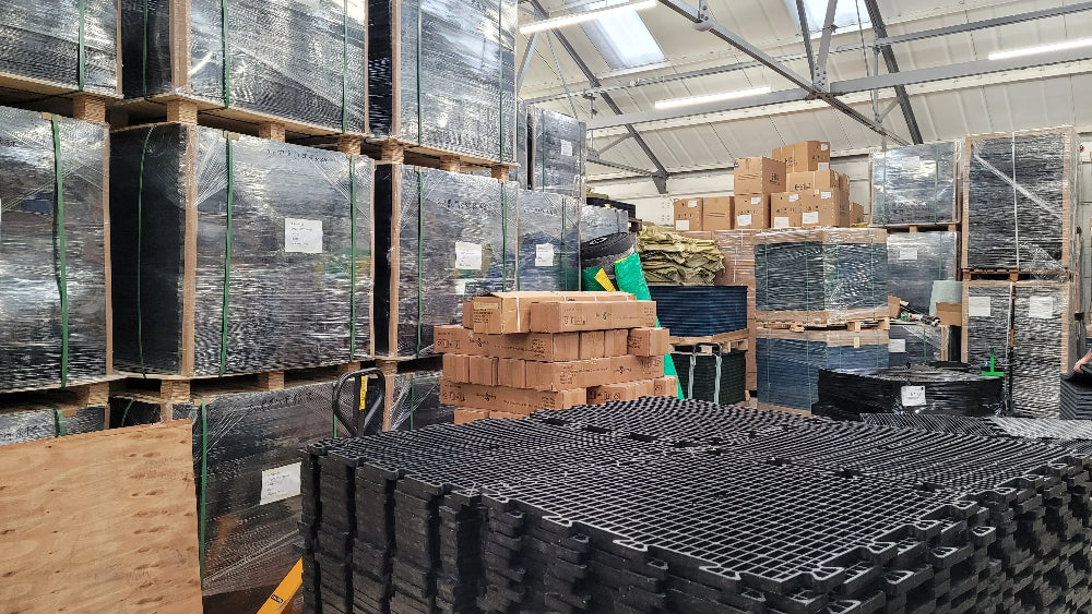 Behind the Scenes at Sprung Gym Flooring: A Peek into Our Warehouse