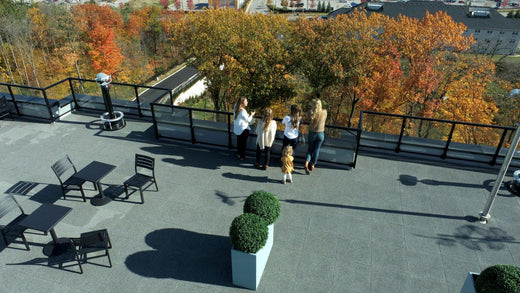 How to Build a Vibrant Communal Living Space on Your Apartment Rooftop with Rubber Flooring