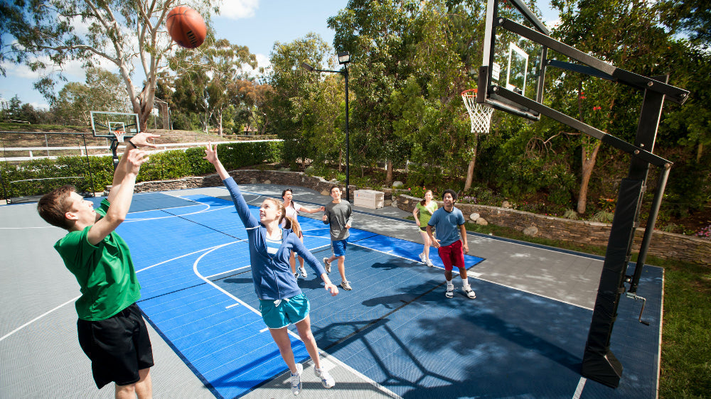 Looking to Create a Mini Basketball Court in Your Garden? Here's How