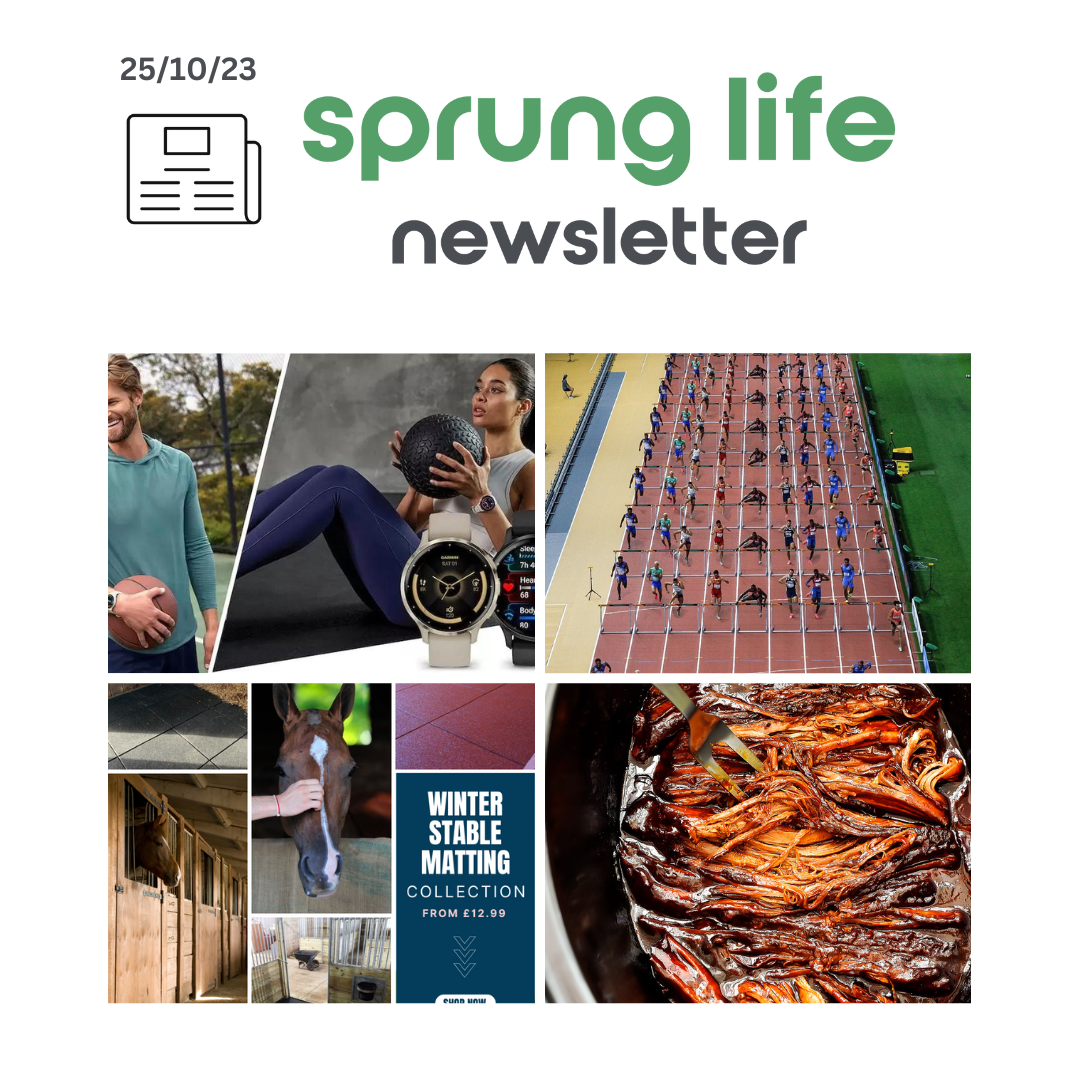 Sprung Life Newsletter - 25th October