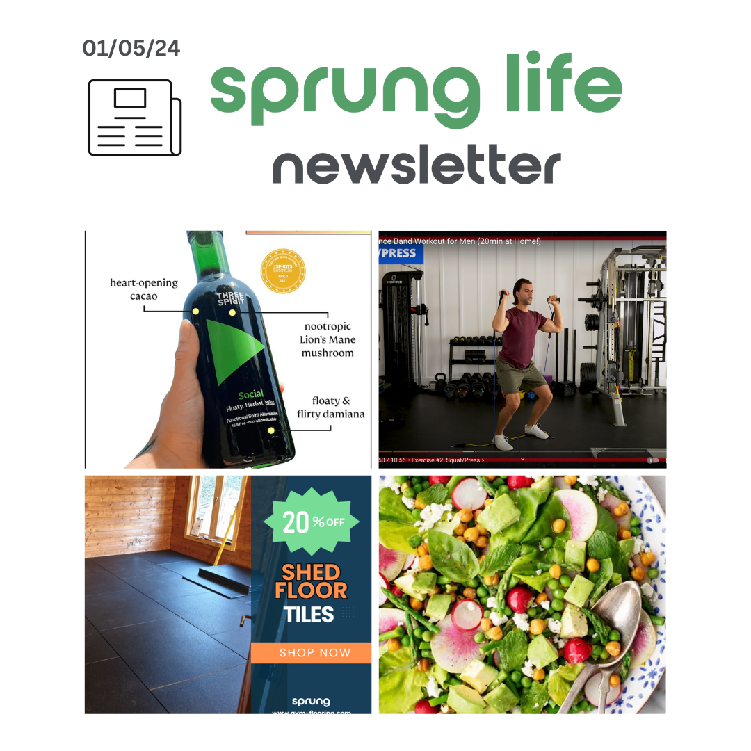 Sprung Life Newsletter - 1st May 2024