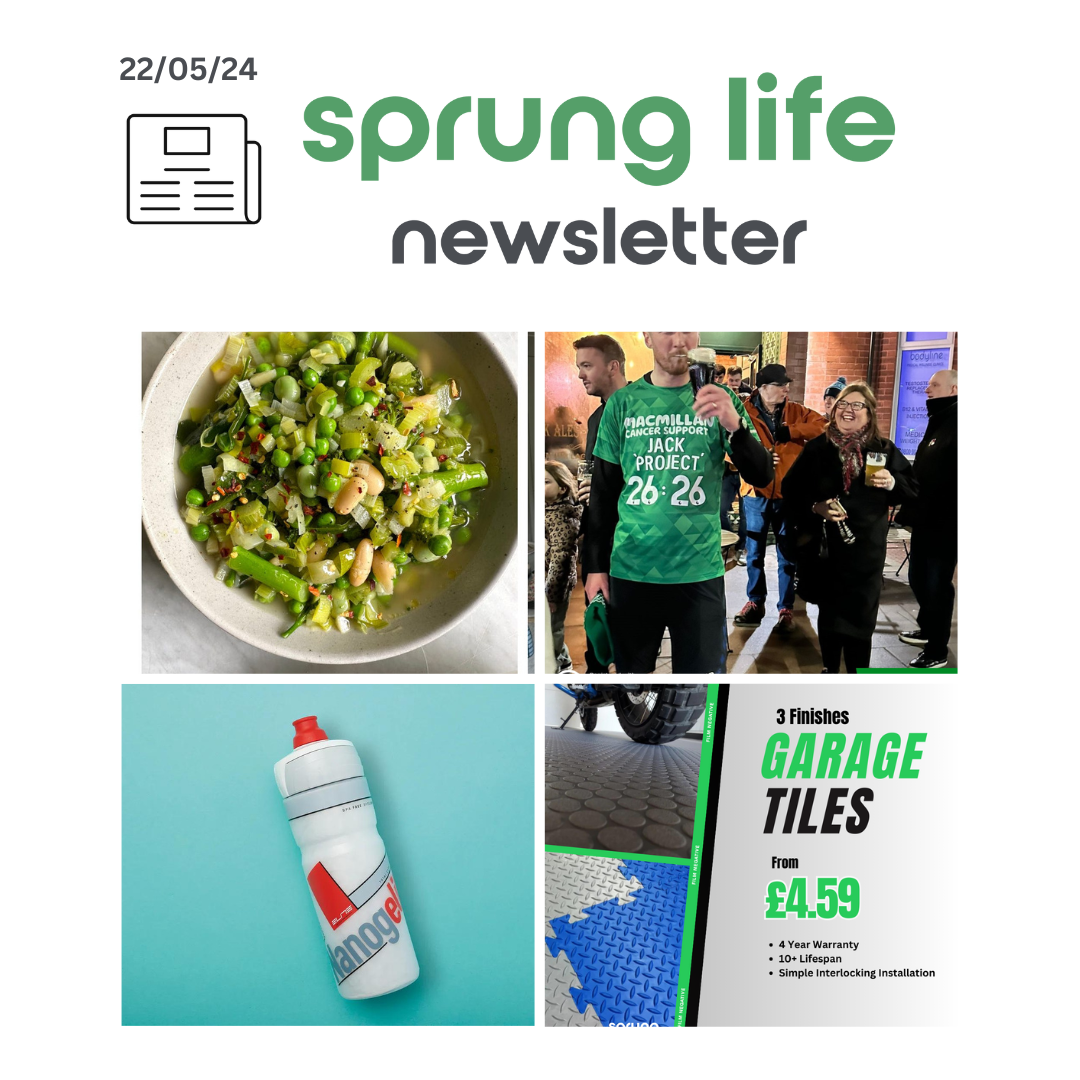 Sprung Life Newsletter - 22nd May 2024