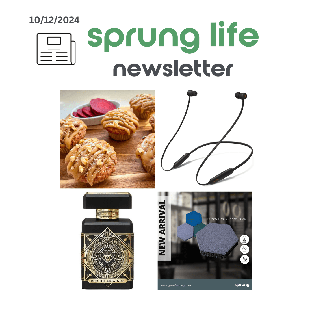 Sprung Life Newsletter - 10th December 2024