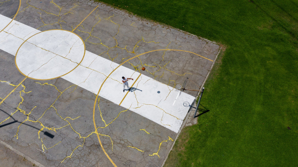 The Art of Kintsugi: Restoring a Basketball Court with Ancient Japanese Techniques