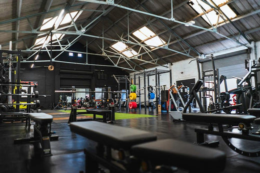 Rubber Gym Matting in a Commercial Gym