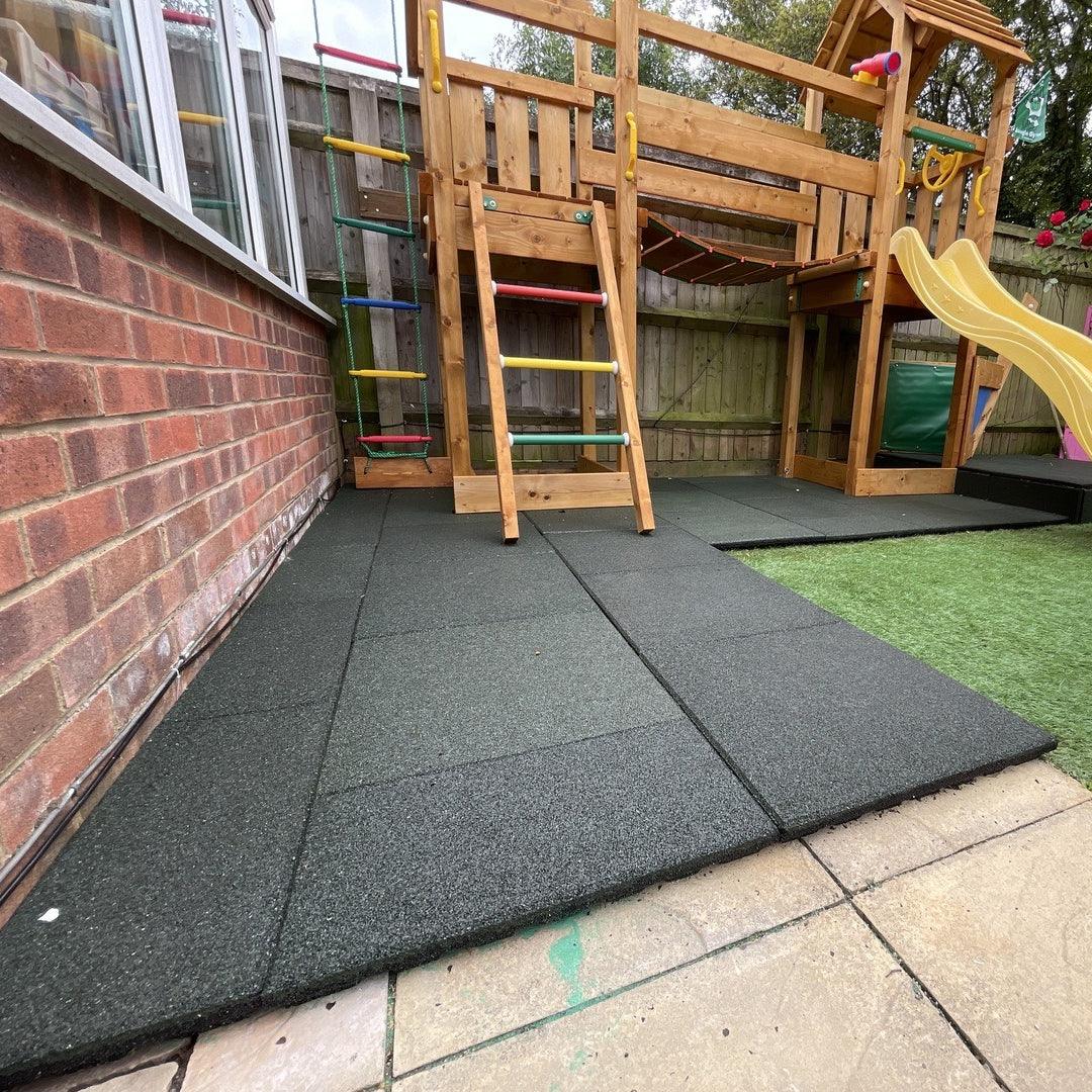 Outdoor play rubber paver on sale