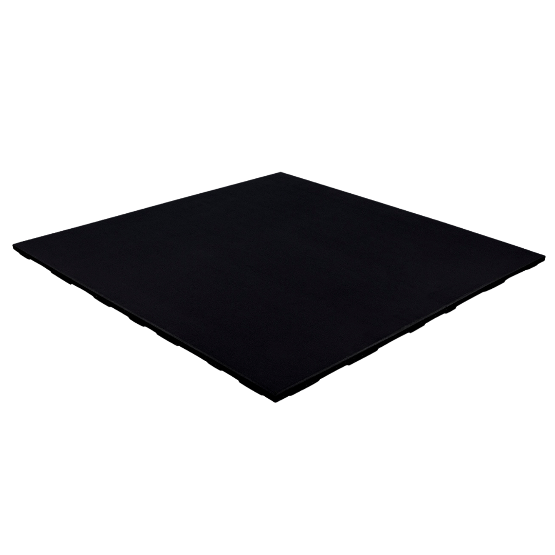 Sprung Konnecta Carbon Black Premium Gym Flooring Mats - 20mm GYM FLOORING GymFloors   