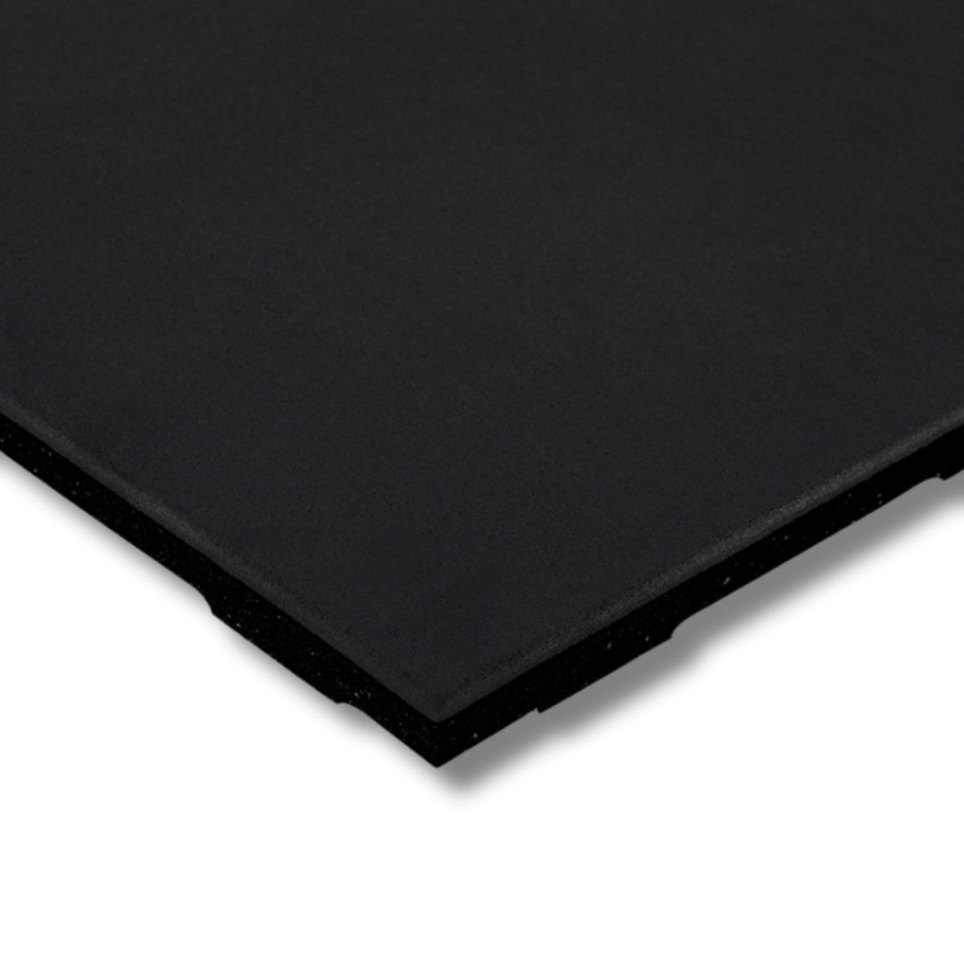 Sprung Konnecta Carbon Black Premium Gym Flooring Mats - 20mm GYM FLOORING GymFloors   