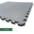 26mm Premium Reversible EVA Tatami Foam Mats - Dual Grey/Black Sprung Gym Flooring