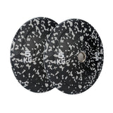 Bumper Plates Flecked Colour - 5kg - 25kg Pairs weight plates Sprung Gym Flooring 2x5kg  