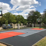 Basketball Court Flooring - Mini Court | Includes Court Markings | Perfect Garden Court Solution  Sprung Gym Flooring   