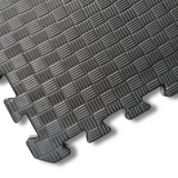 26mm Premium Reversible EVA Tatami Foam Mats - Dual Grey/Black Sprung Gym Flooring