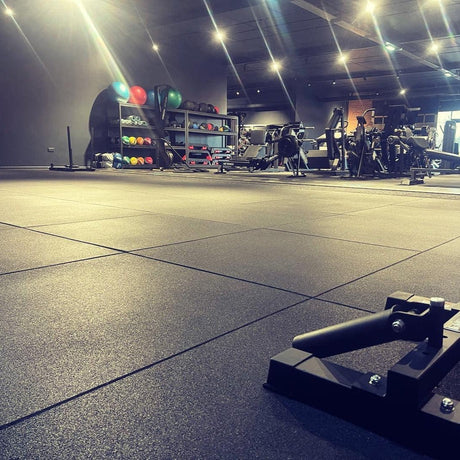 20mm Sprung PRO Gym Flooring - Highest Rated in UK - Heavy Duty - Smooth Top Surface - Premium Quality