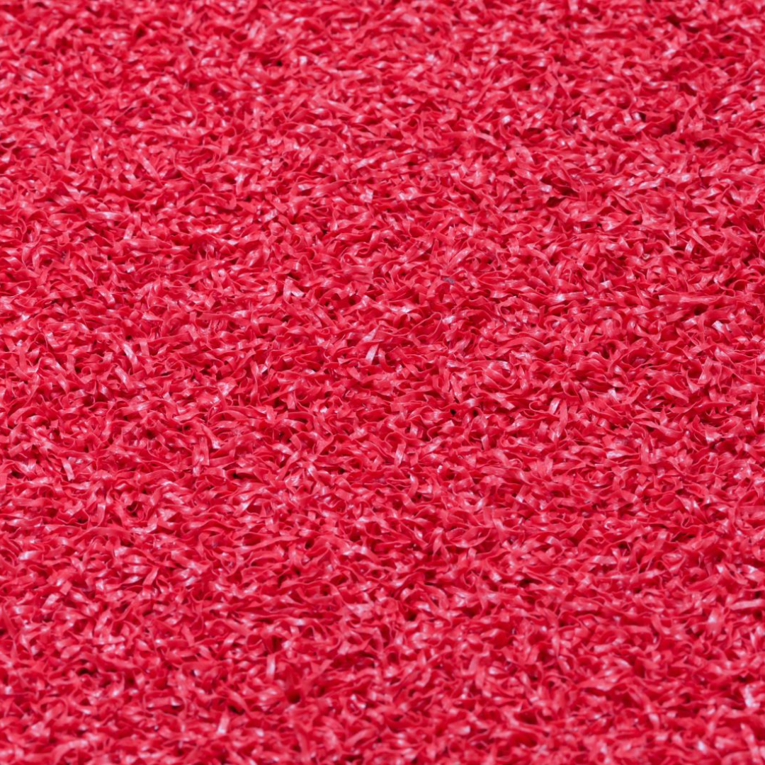 SPECIAL OFFER Ex Supplier Plain Turf Sprint Track 20m x 2m - Brick Red sprint track SuperStrong Fitness   