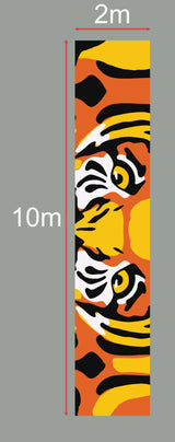 Grafika TigerEyes Sprint Track - 10m x 2m Wide (Price includes worldwide shipping)