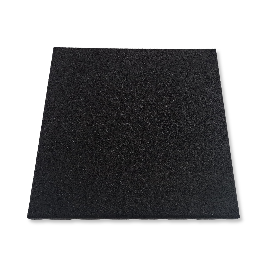 Cable Car Station Rubber Flooring Tiles - Black Forest - 40mm | Winter Sports Collection
