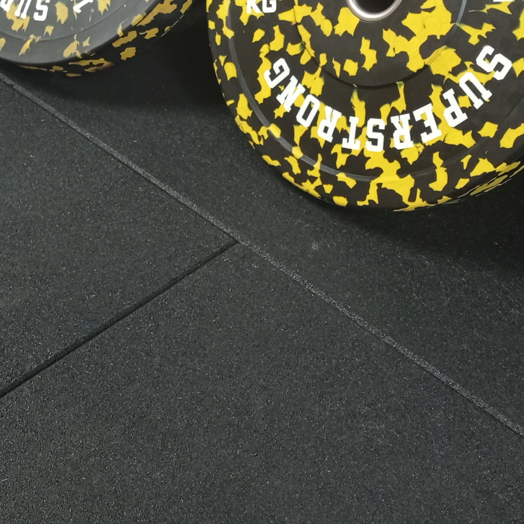 Acoustic Gym Tiles - 43mm - DECIBEL COLLECTION - Gym Flooring  Sprung Gym Flooring   