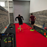 Sprung Plain Colour Uni Indoor Sprint Track - 2m Wide Sprint Track GymFloors   