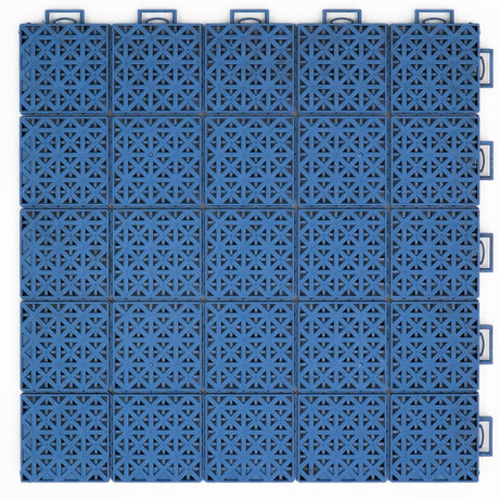 Pickleball Court System | Includes Court Markings  Sprung Gym Flooring Blue  