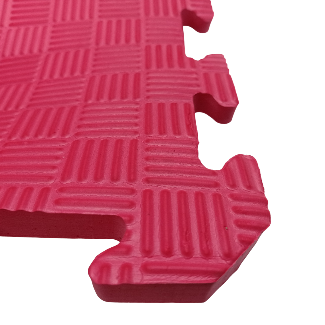 Foam Play Mats - 5 Colours - 13mm  Sprung Gym Flooring Red  