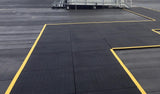 Rubber Rooftop Floor Tiles Extra Thick  Sprung Gym Flooring   