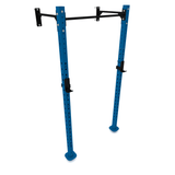 Wall Mounted Rig / Squat Rack (Modular)  SuperStrong Fitness 1 Bay Blue 