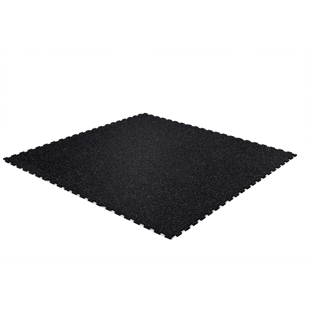 Fleckz (Grey) Puzzle Interlocking Gym Flooring Jigsaw Mats - 10mm GYM FLOORING Sprung Gym Flooring   