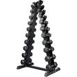 1kg-10kg Hex Dumbbell Set with  Rack (10 Pairs) - GymFloors