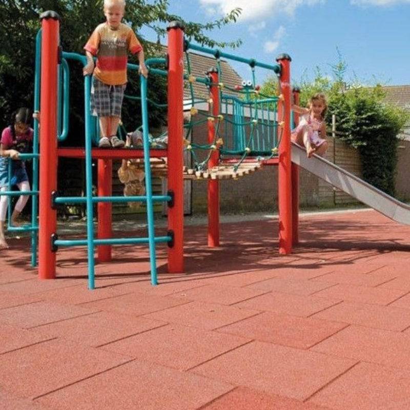 Rubber Outdoor Garden Flooring Tiles  Soft Rubber Floor Tiles – Sprung Gym  Flooring